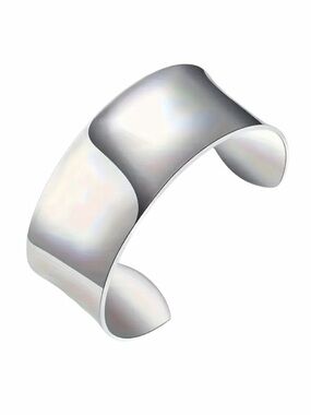 Sleek Sterling Silver Cuff Bracelet NWOT